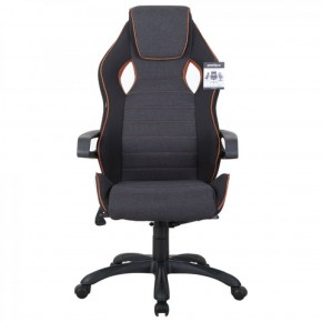 Кресло компьютерное BRABIX Techno Pro GM-003 (ткань черное/серое, вставки оранжевые) 531813 в Снежинске - snezhinsk.ok-mebel.com | фото 7