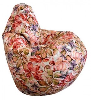 Кресло-мешок Цветы XL в Снежинске - snezhinsk.ok-mebel.com | фото 1