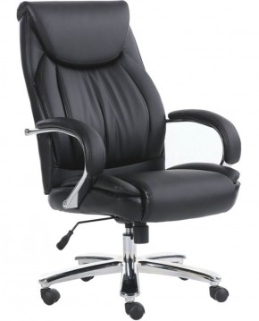 Кресло офисное BRABIX PREMIUM "Advance EX-575" (хром, экокожа, черное) 531825 в Снежинске - snezhinsk.ok-mebel.com | фото