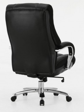 Кресло офисное BRABIX PREMIUM "Bomer HD-007" (рециклированная кожа, хром, черное) 531939 в Снежинске - snezhinsk.ok-mebel.com | фото 4