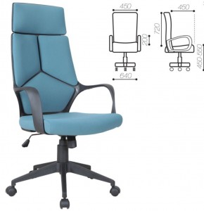 Кресло офисное BRABIX PREMIUM "Prime EX-515" (ткань, голубое) 531568 в Снежинске - snezhinsk.ok-mebel.com | фото 3