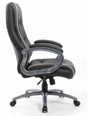 Кресло офисное BRABIX PREMIUM "Strong HD-009" (экокожа черная, ткань серая) 531945 в Снежинске - snezhinsk.ok-mebel.com | фото 3