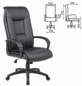 Кресло офисное BRABIX PREMIUM "Work EX-513" (экокожа, черное) 531943 в Снежинске - snezhinsk.ok-mebel.com | фото 2