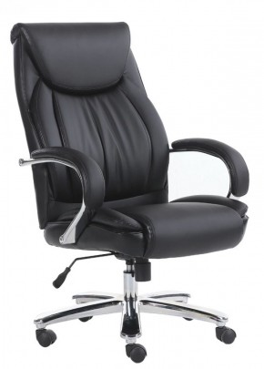 Кресло офисное BRABIX "Advance EX-575" (хром/экокожа/черное) 531825 в Снежинске - snezhinsk.ok-mebel.com | фото 1