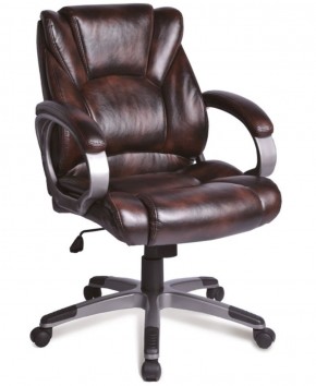 Кресло офисное BRABIX "Eldorado EX-504" (коричневое) 530875 в Снежинске - snezhinsk.ok-mebel.com | фото