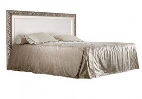 Кровать 2-х спальная (1,4 м) Тиффани штрих-лак/серебро (ТФКР140-1) в Снежинске - snezhinsk.ok-mebel.com | фото