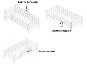 Кровать 2-х ярусная Сонечка с бортиками (лестница наклонная) в Снежинске - snezhinsk.ok-mebel.com | фото 4