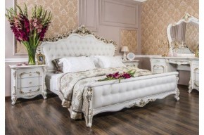 Кровать Анна Мария 1800 с основание в Снежинске - snezhinsk.ok-mebel.com | фото 3