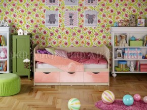 Кровать Бабочки (Розовый металлик) 1600 в Снежинске - snezhinsk.ok-mebel.com | фото