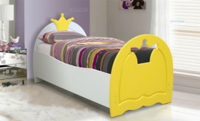 Кровать детская Корона (800*1600) МДФ матовый в Снежинске - snezhinsk.ok-mebel.com | фото 1