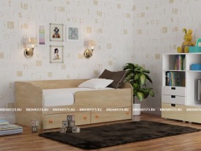 Кровать детская Панда + борт + 2 ящика (1000) в Снежинске - snezhinsk.ok-mebel.com | фото 1
