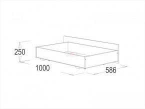 Кровать двойная Ольга 1Н + 2-а ящика (1400*2000) в Снежинске - snezhinsk.ok-mebel.com | фото 2