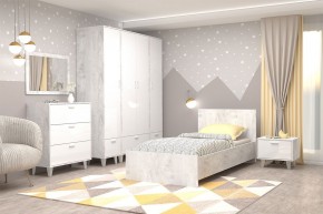 Кровать Эго арт. 032 (900*2000) Бетон светлый в Снежинске - snezhinsk.ok-mebel.com | фото 2