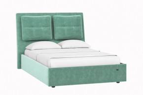 Кровать Ester 1400 с основанием и ПМ (Ультра Минт) в Снежинске - snezhinsk.ok-mebel.com | фото