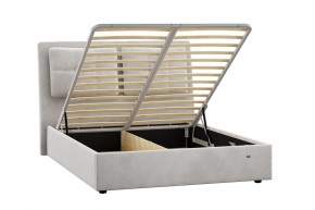 Кровать Ester 1600 с основанием и ПМ (Ультра Смог) Модель 311 в Снежинске - snezhinsk.ok-mebel.com | фото 2