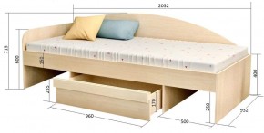 Кровать Изгиб в Снежинске - snezhinsk.ok-mebel.com | фото 2