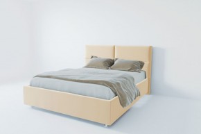 Кровать Корсика с ПМ 1200 (экокожа бежевая) в Снежинске - snezhinsk.ok-mebel.com | фото 2