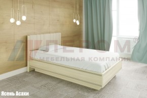 Кровать КР-1011 с мягким изголовьем в Снежинске - snezhinsk.ok-mebel.com | фото