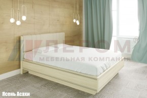 Кровать КР-1013 с мягким изголовьем в Снежинске - snezhinsk.ok-mebel.com | фото