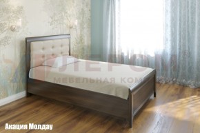 Кровать КР-1032 с мягким изголовьем в Снежинске - snezhinsk.ok-mebel.com | фото 3