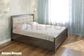 Кровать КР-1033 с мягким изголовьем в Снежинске - snezhinsk.ok-mebel.com | фото 2