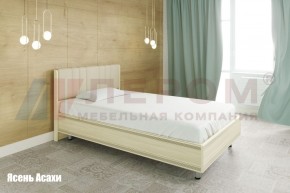 Кровать КР-2011 с мягким изголовьем в Снежинске - snezhinsk.ok-mebel.com | фото