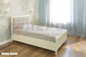 Кровать КР-2031 с мягким изголовьем в Снежинске - snezhinsk.ok-mebel.com | фото