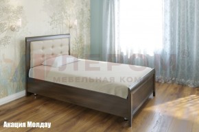 Кровать КР-2031 с мягким изголовьем в Снежинске - snezhinsk.ok-mebel.com | фото 3