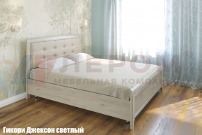 Кровать КР-2033 с мягким изголовьем в Снежинске - snezhinsk.ok-mebel.com | фото