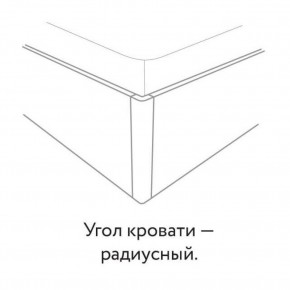 Кровать "Сандра" БЕЗ основания 1400х2000 в Снежинске - snezhinsk.ok-mebel.com | фото 3