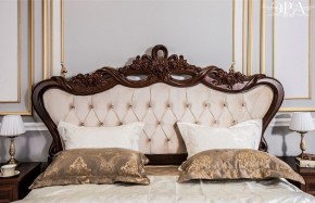 Кровать с мягким изголовьем Афина 1600 (караваджо) в Снежинске - snezhinsk.ok-mebel.com | фото 4