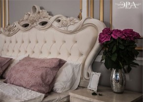 Кровать с мягким изголовьем Афина 1600 (крем корень) в Снежинске - snezhinsk.ok-mebel.com | фото 2