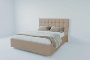 Кровать Венеция без основания 800 (велюр светло-серый) в Снежинске - snezhinsk.ok-mebel.com | фото 1