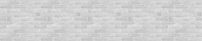 Кухонный фартук 610х3000х1,5 (композит) КМ Кирпич серый в Снежинске - snezhinsk.ok-mebel.com | фото