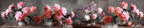 Кухонный фартук Цветы 316 МДФ матовый (3000) Flowers в Снежинске - snezhinsk.ok-mebel.com | фото