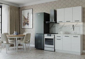 Кухонный гарнитур Белый Глянец 1200 (Стол. 38мм) в Снежинске - snezhinsk.ok-mebel.com | фото
