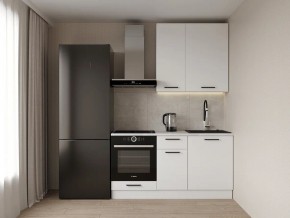 Кухонный гарнитур Белый Глянец 1600 h950 (Стол. 38мм) в Снежинске - snezhinsk.ok-mebel.com | фото