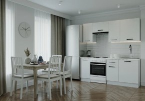 Кухонный гарнитур Белый Глянец 2000 (Стол. 26мм) в Снежинске - snezhinsk.ok-mebel.com | фото