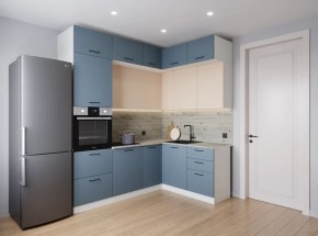 Кухонный гарнитур Фьюжн 2200*1700 (Стол. 38мм) в Снежинске - snezhinsk.ok-mebel.com | фото