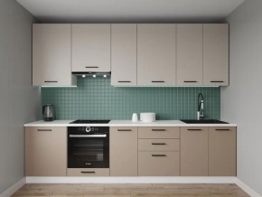 Кухонный гарнитур Каппучино 3000 h950 (Стол. 38мм) в Снежинске - snezhinsk.ok-mebel.com | фото