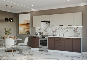 Кухонный гарнитур Латте 3000 (Стол. 38мм) в Снежинске - snezhinsk.ok-mebel.com | фото