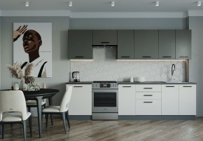 Кухонный гарнитур Лофт 3000 (Стол. 38мм) в Снежинске - snezhinsk.ok-mebel.com | фото