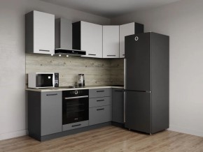 Кухонный гарнитур Меренга 2200*1000 (Стол. 26мм) в Снежинске - snezhinsk.ok-mebel.com | фото