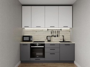 Кухонный гарнитур Меренга 2200 h950 (Стол. 38мм) в Снежинске - snezhinsk.ok-mebel.com | фото