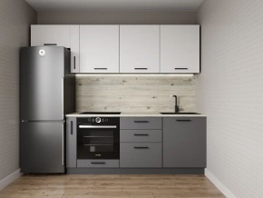 Кухонный гарнитур Меренга 2550 (Стол. 38мм) в Снежинске - snezhinsk.ok-mebel.com | фото
