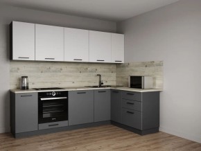 Кухонный гарнитур Меренга 2600*1600 (Стол. 38мм) в Снежинске - snezhinsk.ok-mebel.com | фото