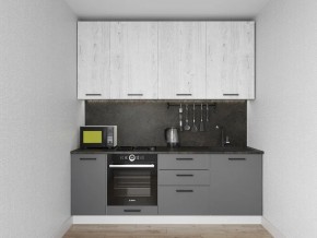 Кухонный гарнитур Санторини 2200 h 950 (Стол. 38мм) в Снежинске - snezhinsk.ok-mebel.com | фото