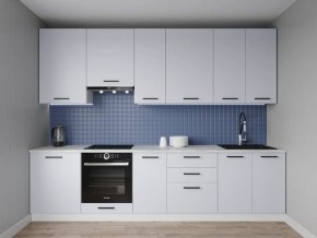 Кухонный гарнитур Смоки 2400 h950 (Стол. 38 мм) в Снежинске - snezhinsk.ok-mebel.com | фото