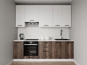 Кухонный гарнитур Старое Дерево 2400 h950 (Стол. 26мм) в Снежинске - snezhinsk.ok-mebel.com | фото