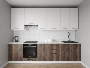 Кухонный гарнитур Старое Дерево 3000 h950 (Стол. 38мм) в Снежинске - snezhinsk.ok-mebel.com | фото